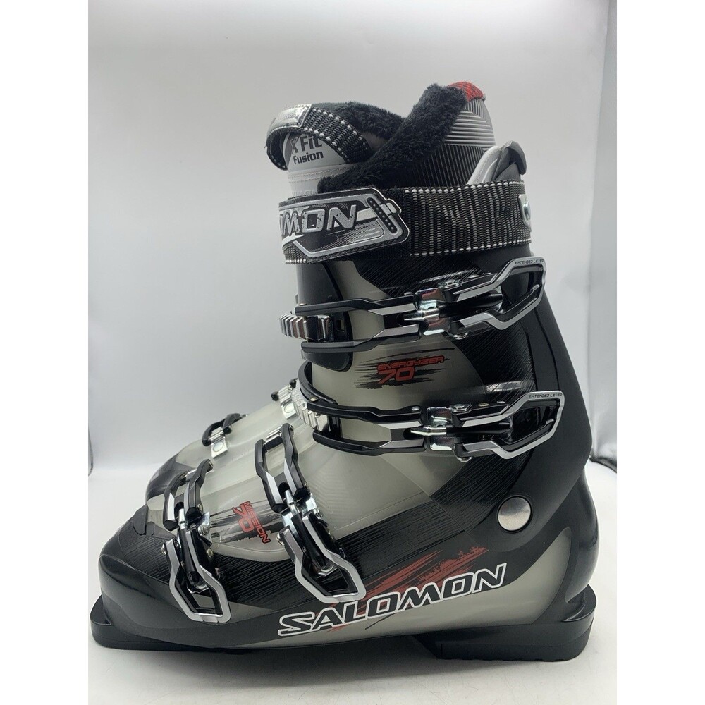 Mens Salomon Ski Boots Mission Energyzer 70 Size Mondo 30.5 US 12.5 Black NEW